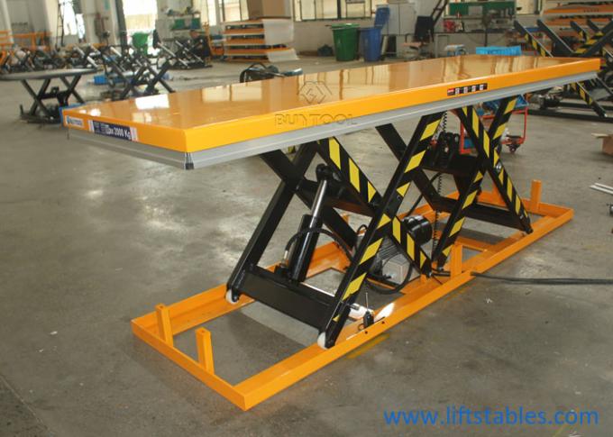 5000 Lb 6000 Lb 500kg Hydraulic Lifting Table Mobile Heavy Duty Scissor Lift Platform Table 0