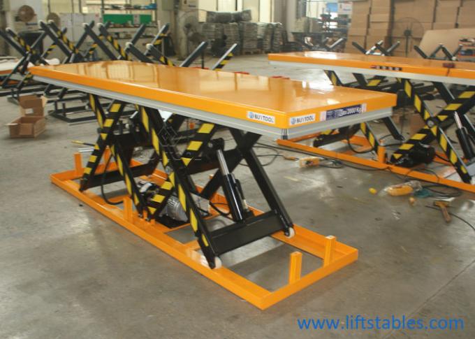 5000 Lb 6000 Lb 500kg Hydraulic Lifting Table Mobile Heavy Duty Scissor Lift Platform Table 1