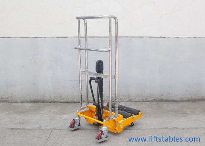 Hydraulic Hand Stacker Pj4150a Pj4150n Roller Hand Operated Pallet Lifter 1200mm 0