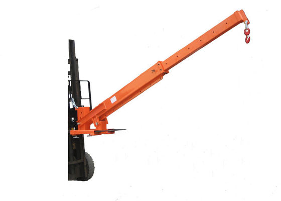 Appliance Forklift Attachment Telescopic Fork Mounted Crane Jib Boom