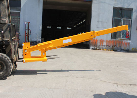 Appliance Forklift Attachment Telescopic Fork Mounted Crane Jib Boom