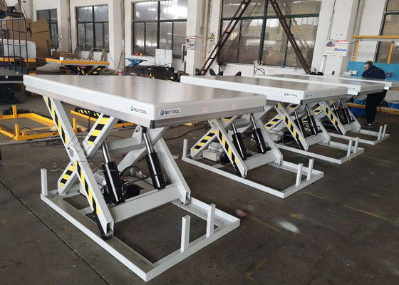 Industrial Stationary Lift Table Automatic Lifting Table For PVC Compounding Feeding System