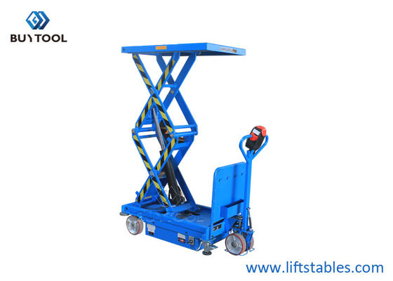 0.8kw Hydraulic Heavy Duty Mobile Lift Tables 500kg 300kg  800kg 1000kg