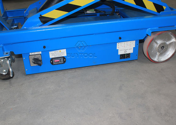 0.8kw Hydraulic Heavy Duty Mobile Lift Tables 500kg 300kg  800kg 1000kg