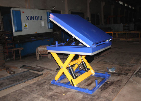 Industrial Scissor Hydraulic Lift And Tilt Tables Material Handling Equipment Load Unload