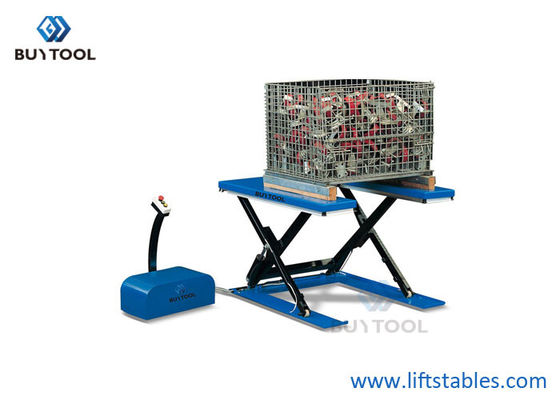 U Shaped Low Profile Lift Tables 2000kg 1 Ton 6600lbs Capacity