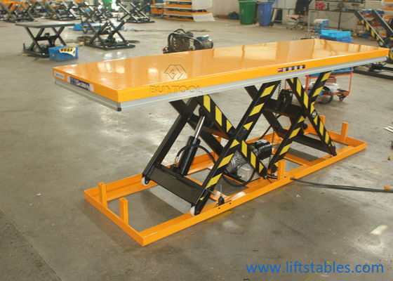 Heavy Duty Large Stationary Hydraulic Scissor Lift Table 500kg 1000 Lbs