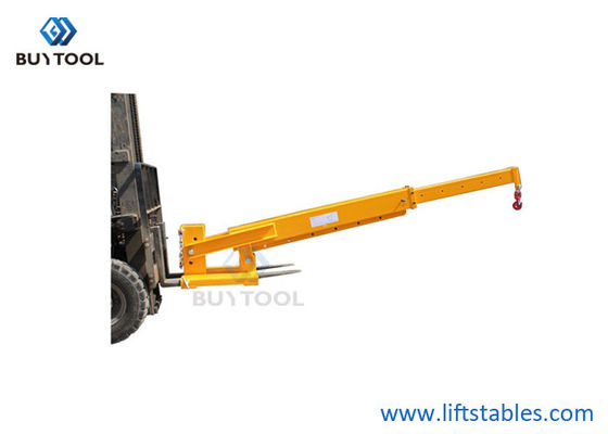 Appliance Forklift Attachment Telescopic Fork Mounted Crane Jib Boom