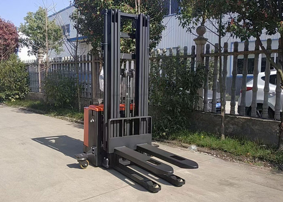 DC Drive Power Electric Pallet Jack Stacker For Narrow Site