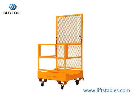 Alloy Steel Q235 Buildings Fold Down Forklift Maintenance Platform 300kg