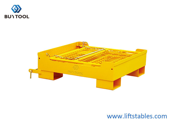 Alloy Steel Q235 Buildings Fold Down Forklift Maintenance Platform 300kg