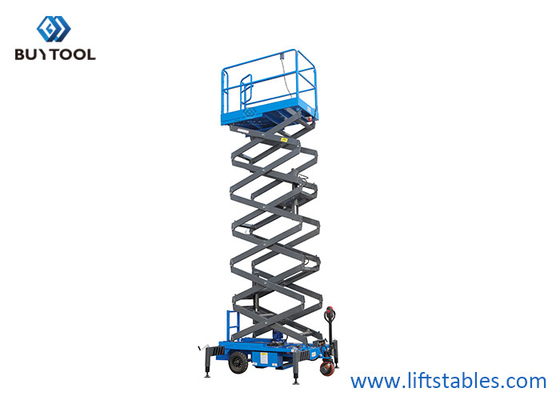 Self Propelled Mobile Aerial Working Platform Rental 230kg Capacity