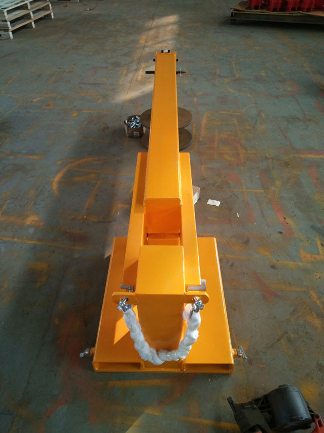 Appliance Forklift Attachment Telescopic Fork Mounted Crane Jib Boom 0