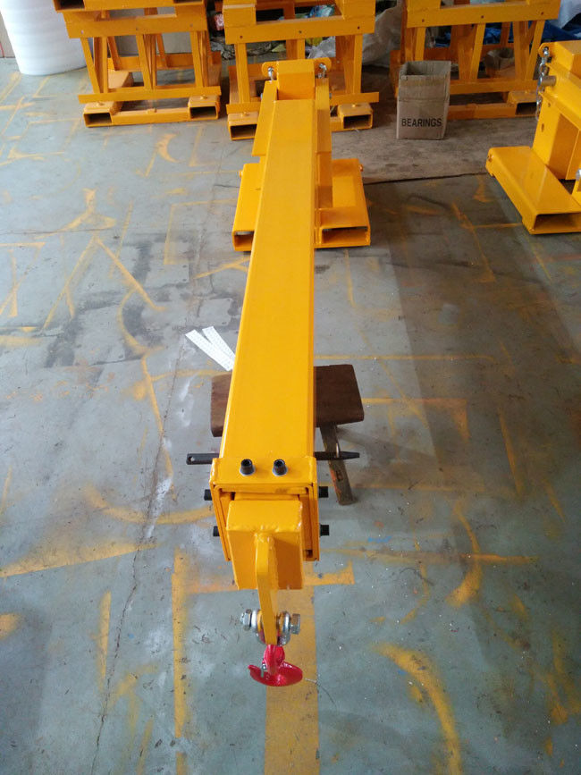 Appliance Forklift Attachment Telescopic Fork Mounted Crane Jib Boom 2