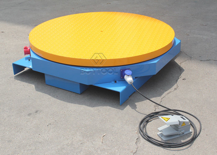 2204lbs Turntable Pallet Wrapper Automatic Pallet Cling Shrink Wrap Machine Turntable