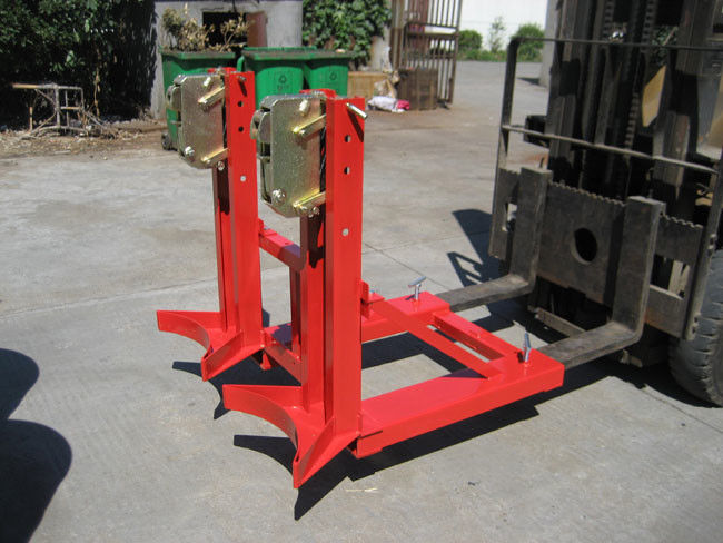 Double Drums Forklift Attachment Forklift Barrel Grabber Barrel Lifter Ali Grip 720kg DG720 1