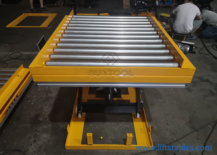 China Mobile Semi Electric Portable Hydraulic Lift Table Platform