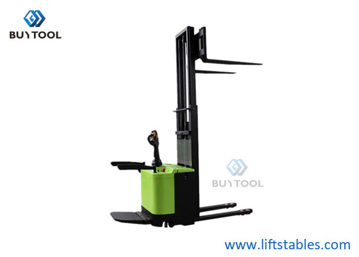 China DC Drive Power Electric Pallet Jack Stacker For Narrow Site