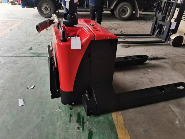 Wide Leg Electric Pallet Truck for Warehouse 2000kg 2500kg 3000kg 1