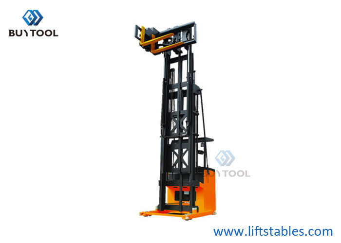 China Electric Three Way Stacker Forklift 1500kg 6000mm Lifting Height